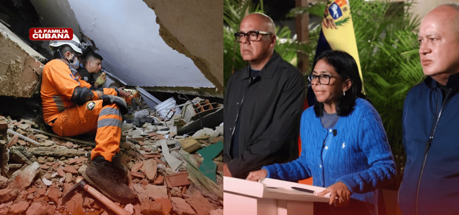 terremoto y gobierno de venezuela