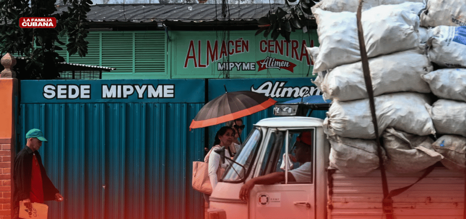 Sede de una mipyme en Cuba