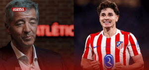 Julián Álvarez, entre el pulso del Atlético y la presión del Barça.