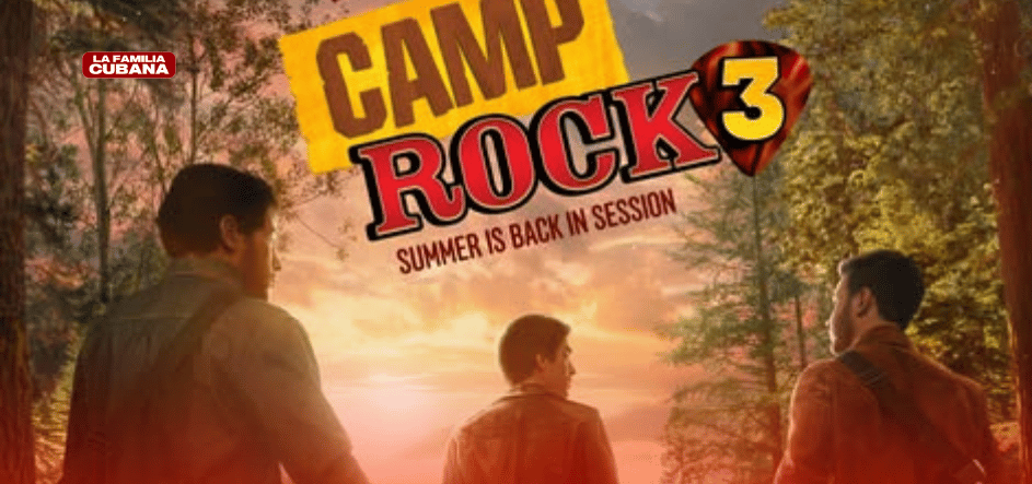portada de camp rock 3 con los jonas brothers