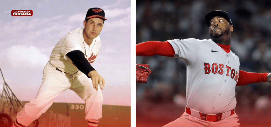 Hoyt Wilhelm y Aroldis Chapman