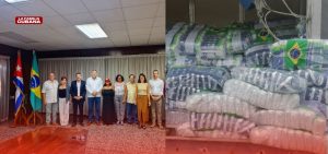 Brasil dona 48 toneladas de leche en polvo a Cuba para aliviar la crisis alimentaria.