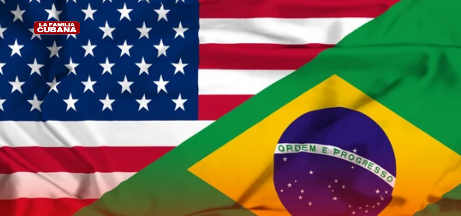 bandera de eeuu y brasil