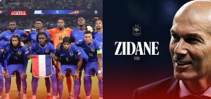 Zinédine Zidane, nuevo entrenador de Francia, se reúne con los aficionados en la sede de la FFF.
