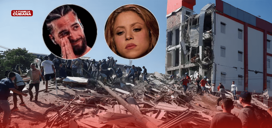 Maluma y Shakira muestran su apoyo tras terremoto en Colombia