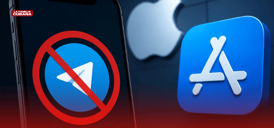 Apple elimina temporalmente Telegram de su tienda de aplicaciones