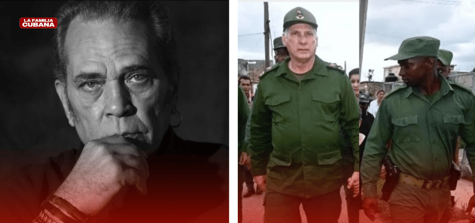 Luis Alberto García y Miguel Diaz Canel