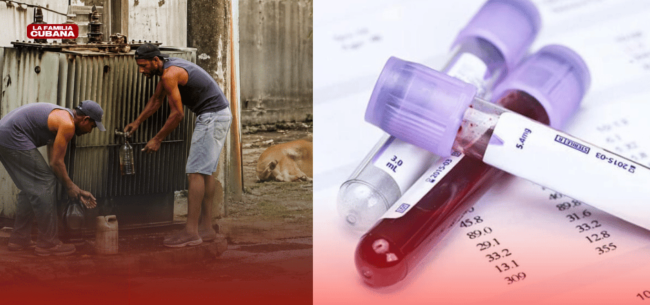 imagen ilustrativa de robo de aceite de un transformador y analisis de sangre