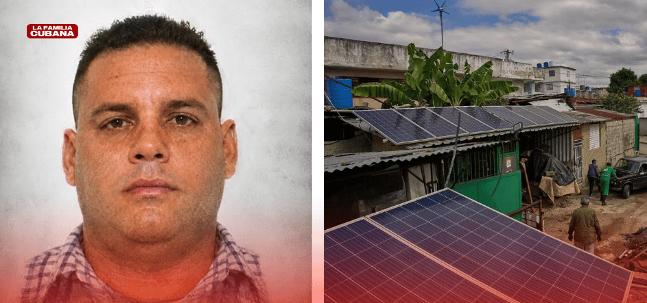 Ladrón y panales solares