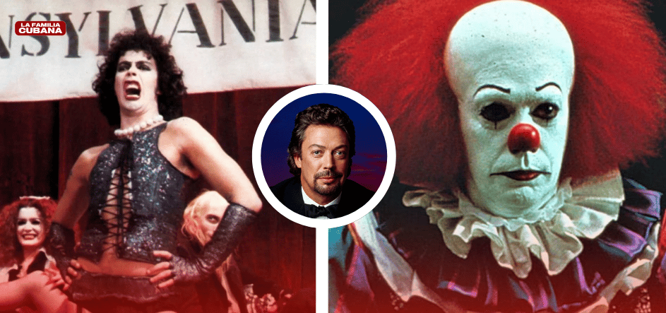 Tim Curry como Frank-N-Furter y Pennywise