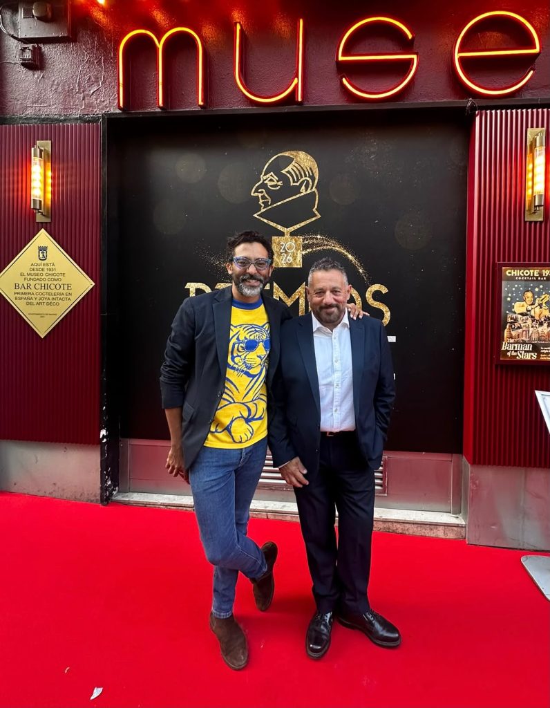 Jazz Vilá y Pepón Nieto en los Premios Chicote 2026