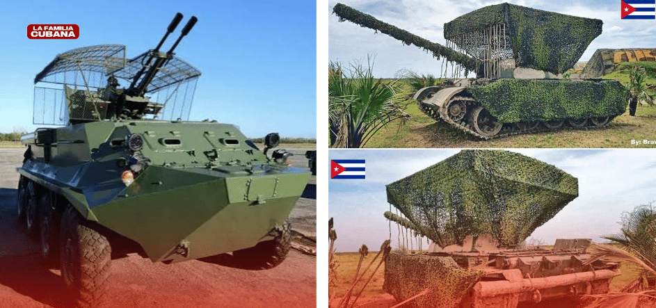 Tanques con blindaje anti drones