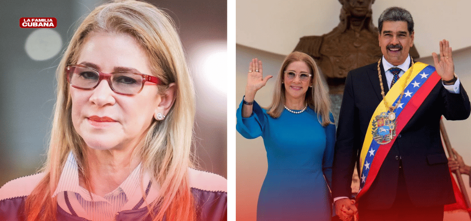 Cilia Flores y Nicolás Maduro