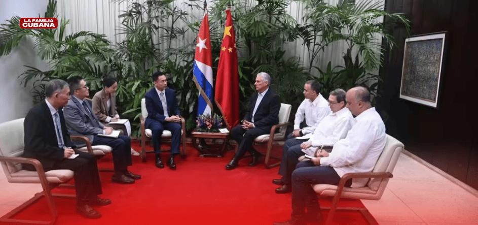 reunión bilateral Cuba-China