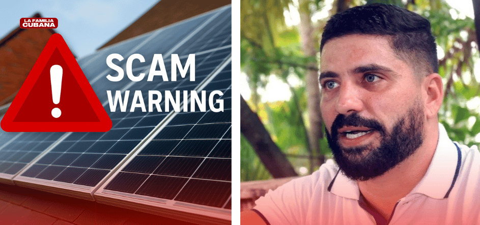 Alerta de estafa con paneles solares y Alejandro Cuervo