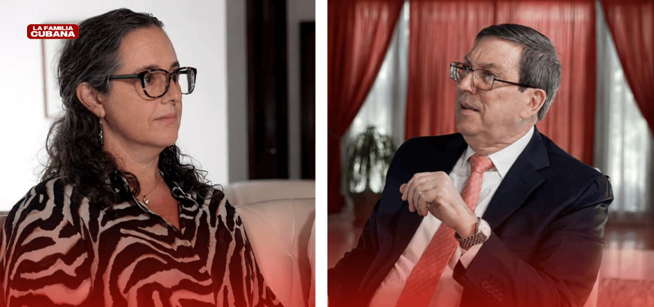 Helen Yaffe y Bruno Rodríguez Parrilla
