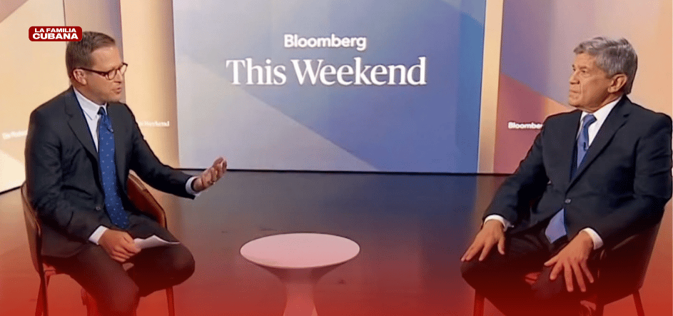 Daniel Benítez y Carlos Fernández de Cossío en entrevista para Bloomberg