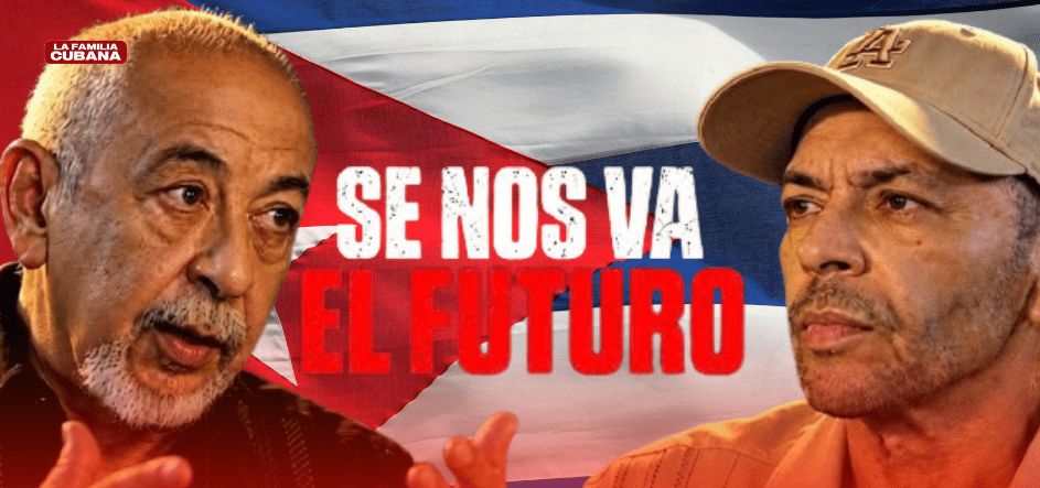 Leonardo Padura y Jorge Martínez en entrevista