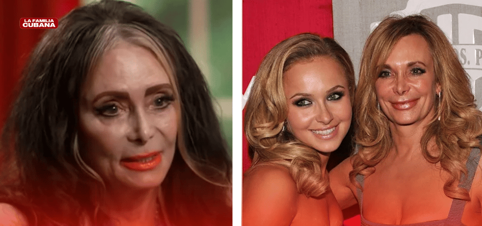 Hayden Panettiere y su madre Lesley Vogel