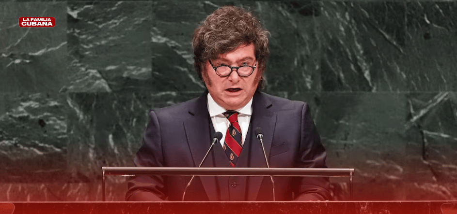 Javier Milei en la Asamblea General de la ONU
