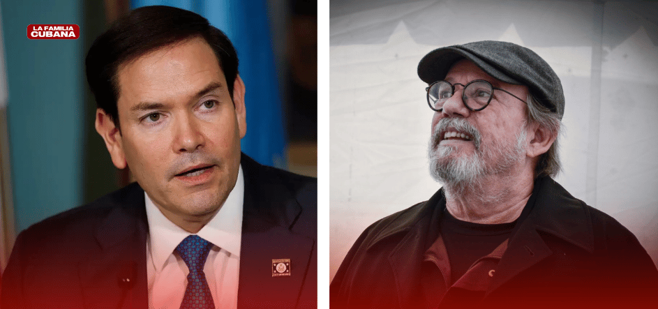 Marco Rubio y Silvio Rodríguez