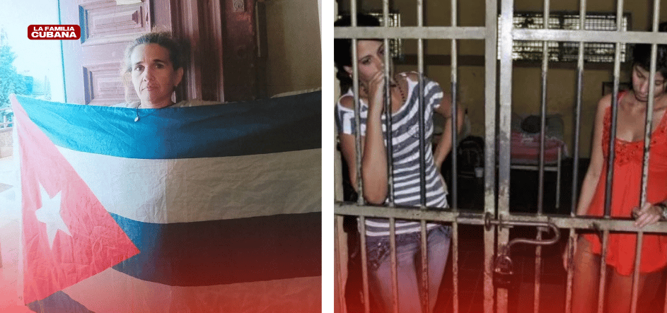 Yamilé Diego Samper y mujeres presas en Cuba
