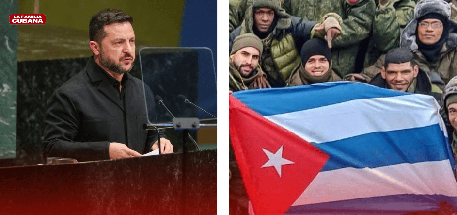 Zelenski y mercenarios cubanos en Rusia